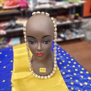 Polished Cowrie Shell Long Strand Necklace