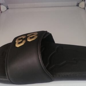 Men’s Obsidian Black "23" Graphic Slides