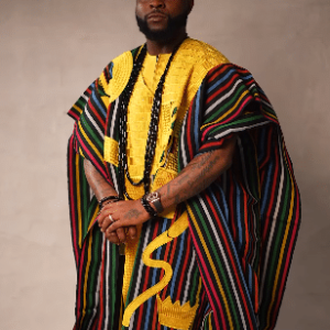 Men’s Premium Multi-Colored Striped Agbada Set
